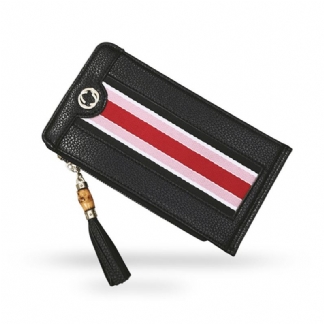 16 Miejsc Na Karty Kobiety Pu Leather Vintage Long Wallet