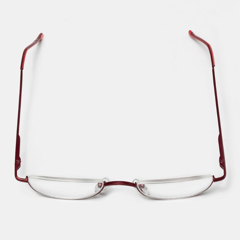 2 Kolorowe Półramkowe Okulary Do CZytania Z Półłukową Ramką