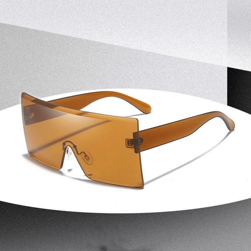 2021 Nowe Kwadratowe Okulary Przeciwsłoneczne Damskie Vintage Street Avant-garde Small Frame