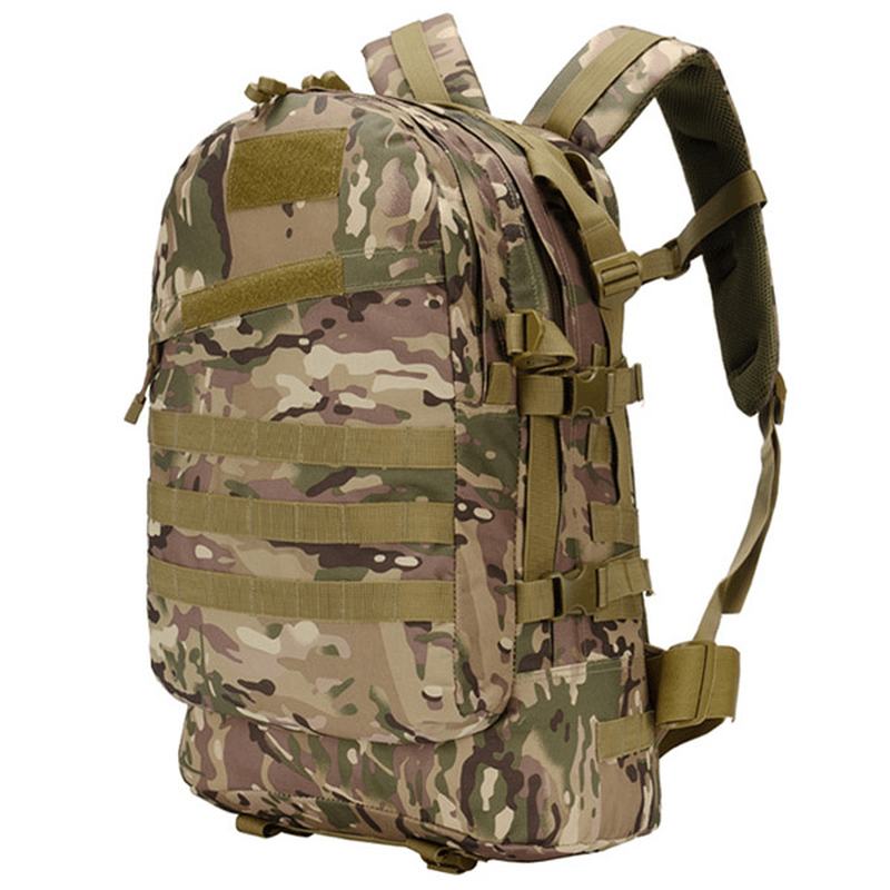 40l Torby Kempingowe Mężczyźni Outdoor Wodoodporny Plecak Molle Military 3d Tactical Damskie Assault Travel Bag