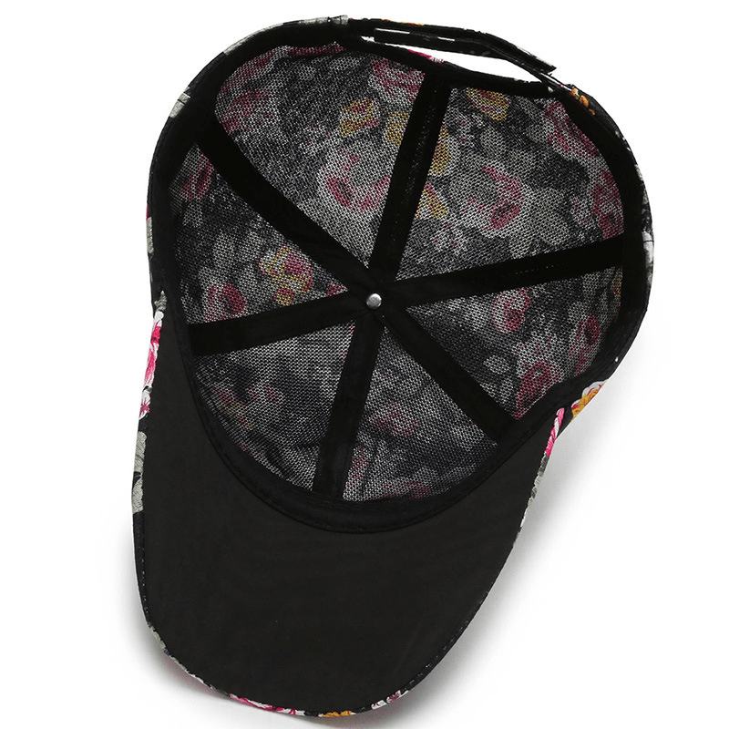 All-match Cotton Sunshade Small Floral CZapka Z Daszkiem