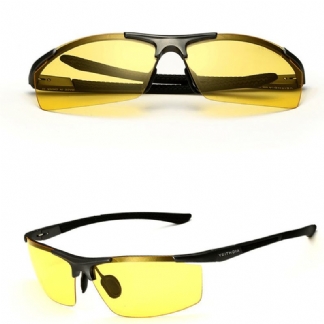 Aluminiowe Okulary Przeciwsłoneczne Z Magnezem Ochrona Przed Promieniowaniem Uv Jazda Na Zewnątrz Eyeglasseess