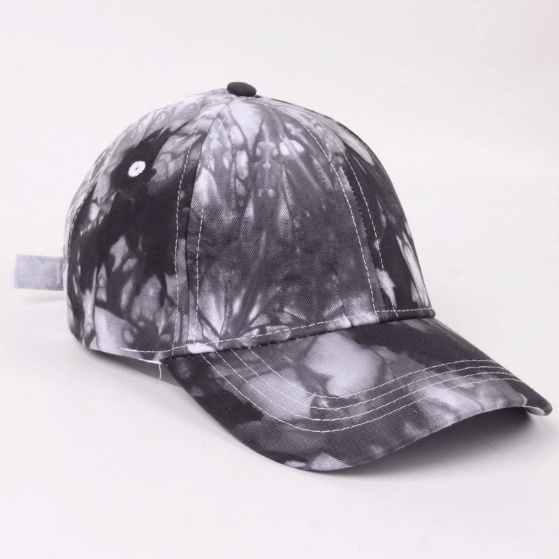 Amerykańska CZapka Z Daszkiem Męska CZapka Transgraniczna Tie-dye Moda Outdoor Hat Damska Duża CZapka