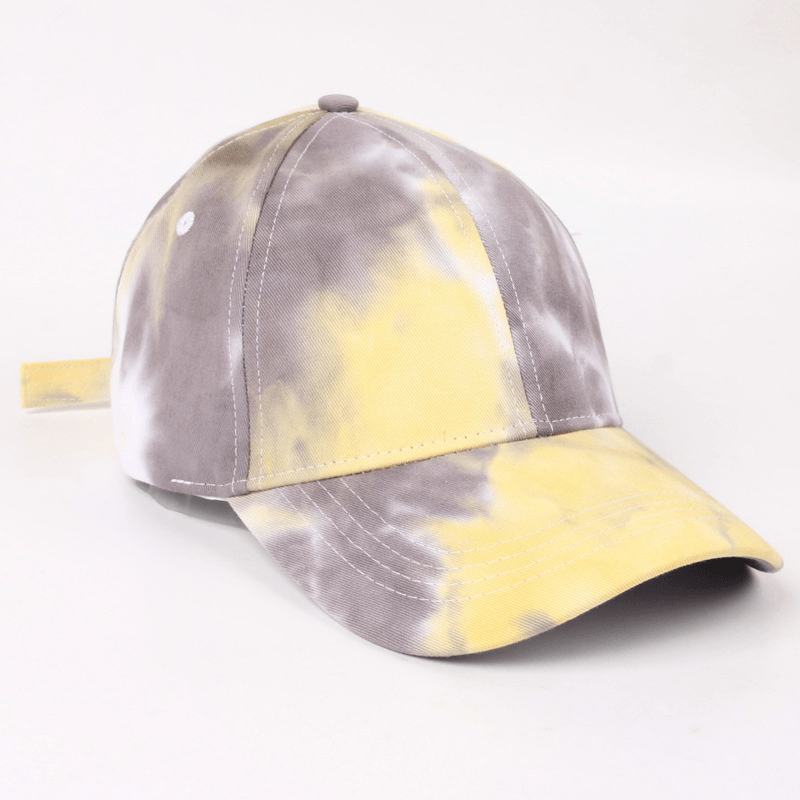 Amerykańska CZapka Z Daszkiem Męska CZapka Transgraniczna Tie-dye Moda Outdoor Hat Damska Duża CZapka