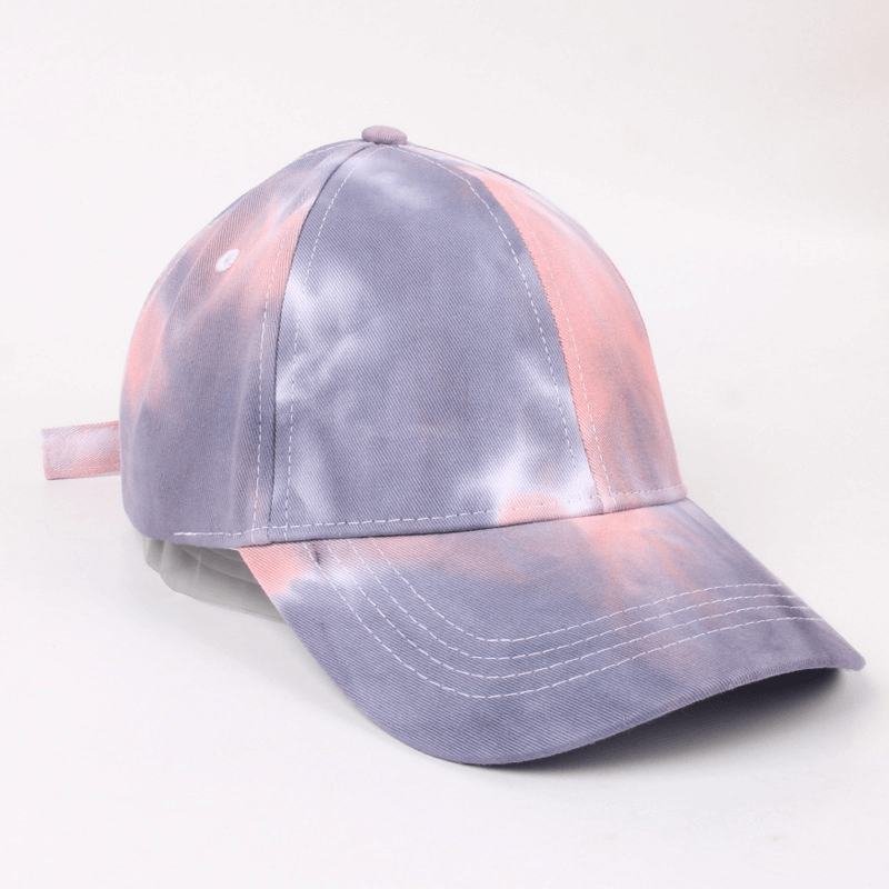 Amerykańska CZapka Z Daszkiem Męska CZapka Transgraniczna Tie-dye Moda Outdoor Hat Damska Duża CZapka