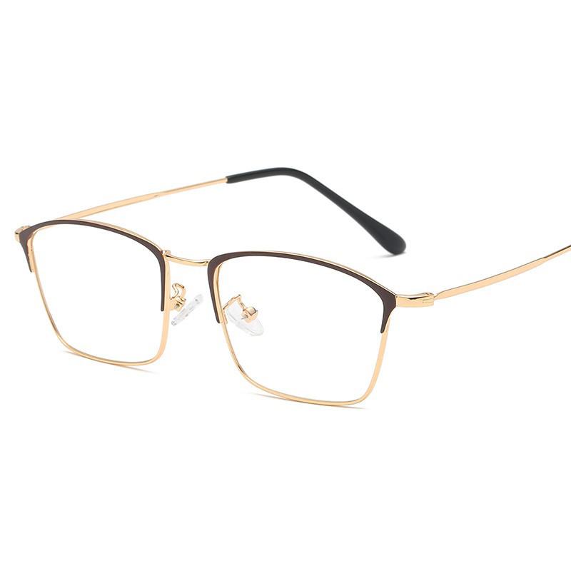 Anti-fatigue Anti-blue Light Vogue Square Clear Lens Okulary