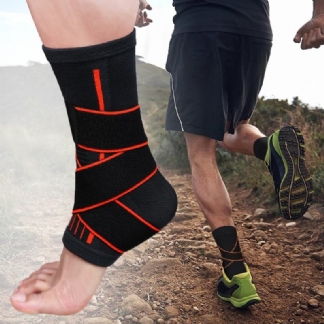 Anti-sprain Running Oddychający Sportowy Regulowany Ochraniacz Na Stopy