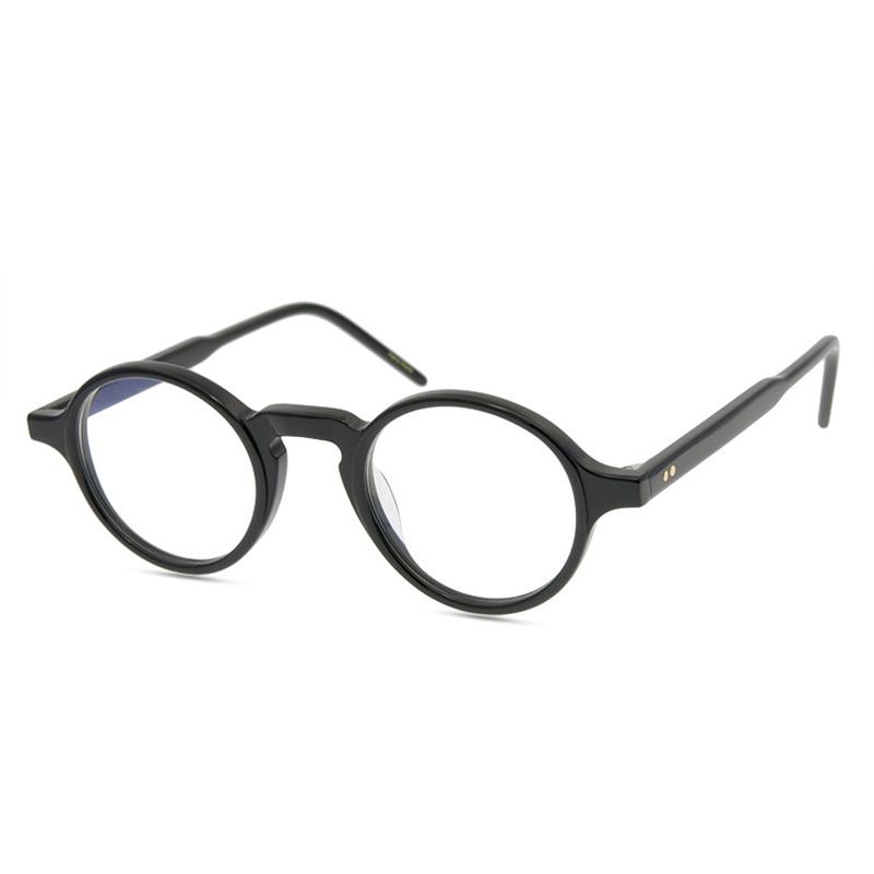 Art Male Personality Mała Okrągła Oprawka Okularów Optycznych Prosty Trend