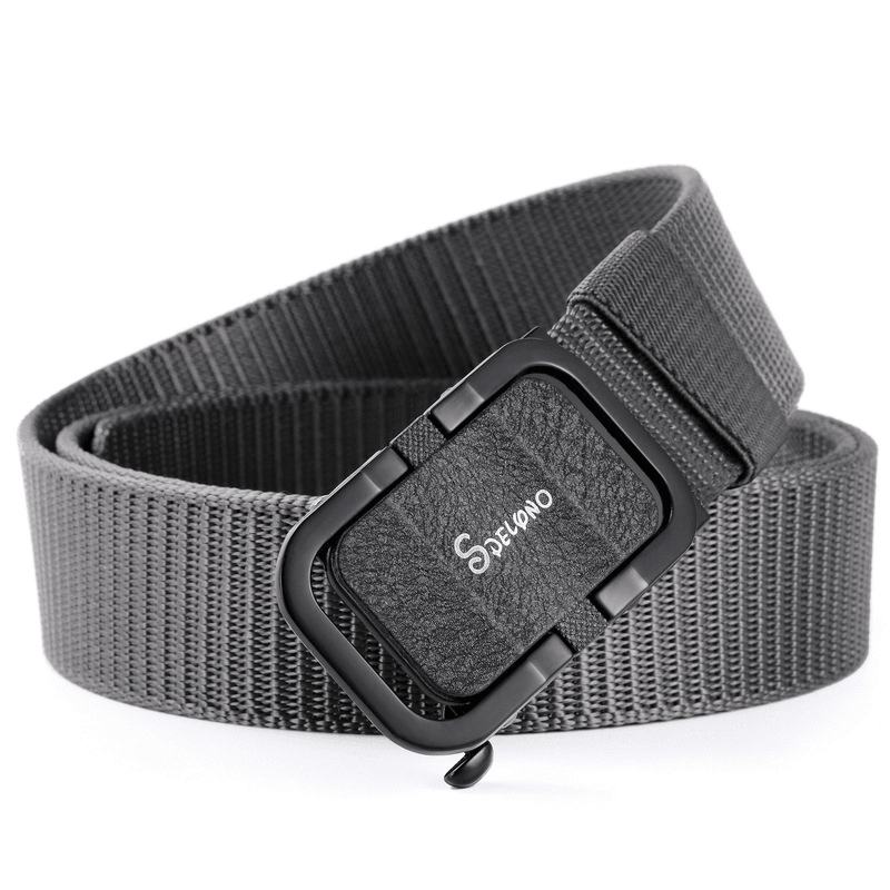 Automatyczny Pasek Z Klamrą Nylonowy Pasek Z Płótna Outdoor Casual Pants Belt