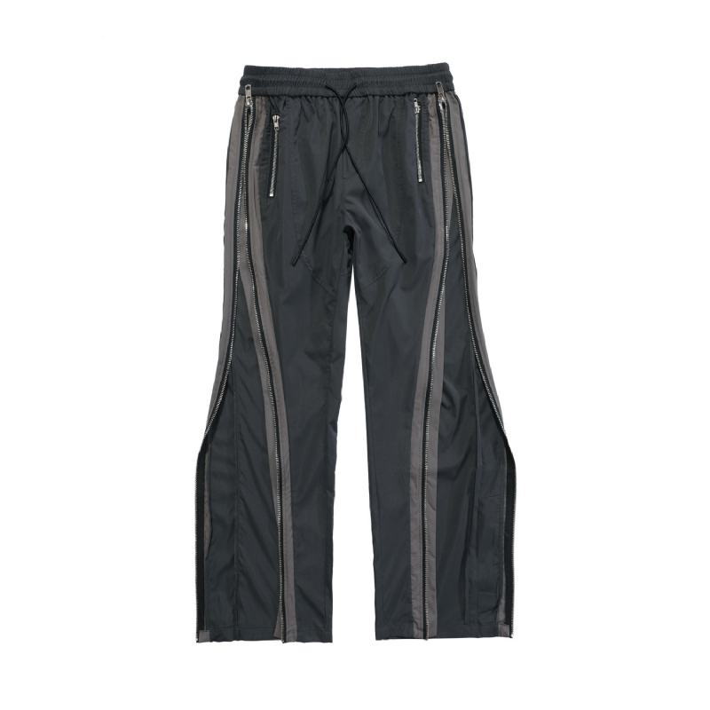 Autumn Tide Marka Fried Street Vibe Wind Straight Split Loose Wild Pants Tide