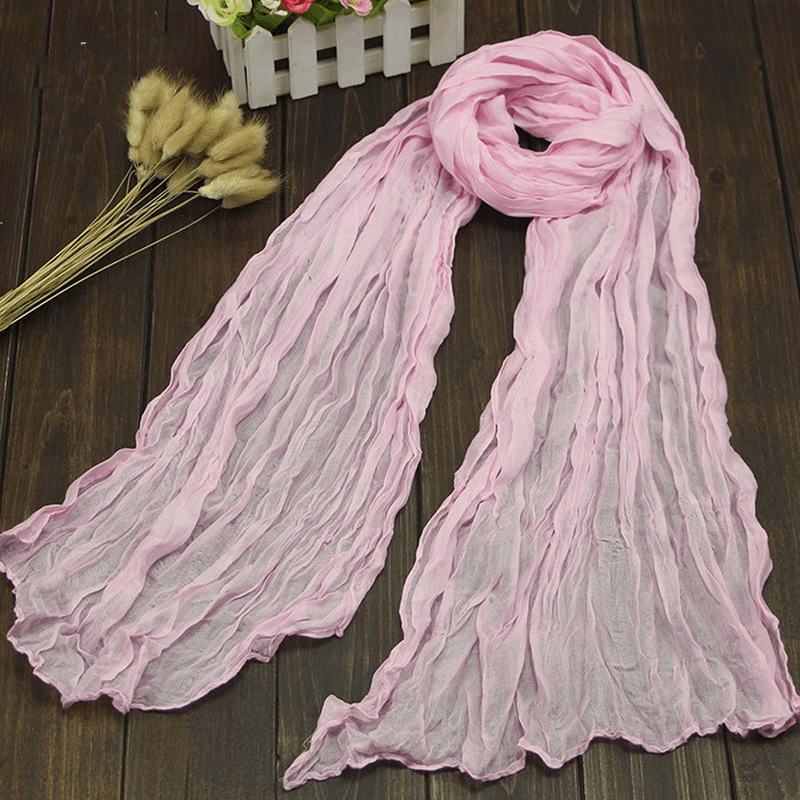 Bali Pure Cotton Yarn Fold Szalik Dla Dzieci Candy Color Autumn