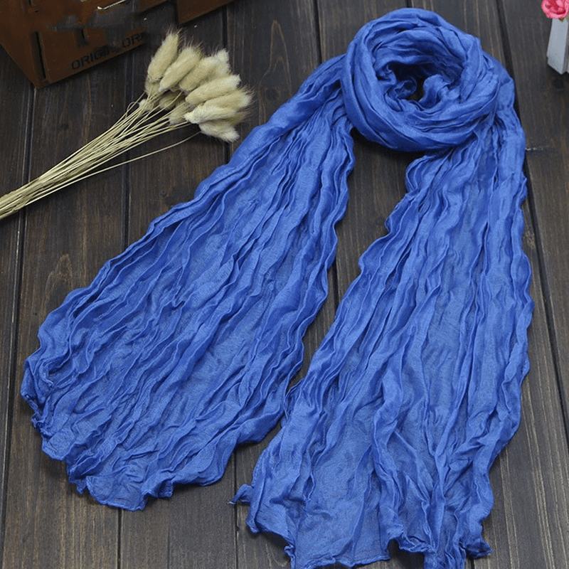 Bali Pure Cotton Yarn Fold Szalik Dla Dzieci Candy Color Autumn