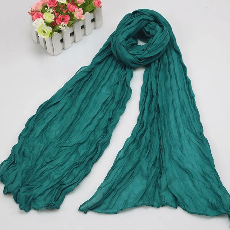 Bali Pure Cotton Yarn Fold Szalik Dla Dzieci Candy Color Autumn