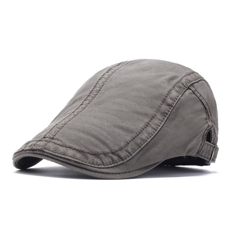 Bawełniane Regulowane Berety Malarza CZapki Retro Outdoor Peaked Forward Hat