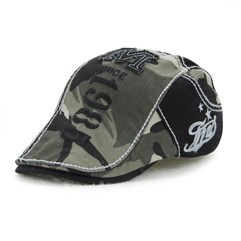 Beret CZapka Z Daszkiem Moda Casual Painter Hat Literacki Retro Sun Hat