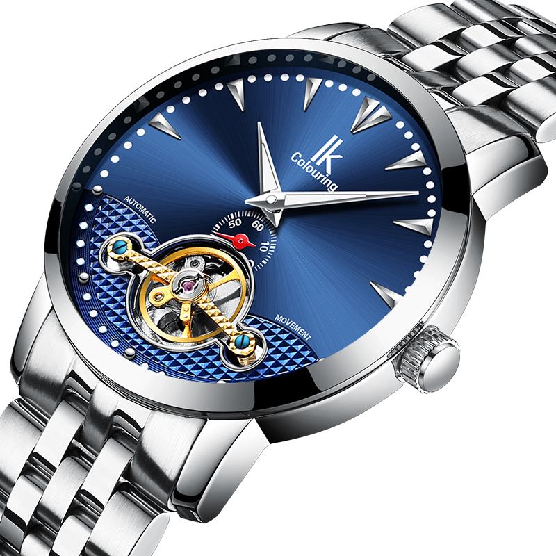 Biznesowe Automatyczne Zegarki Mechaniczne Business Męskie Watch
