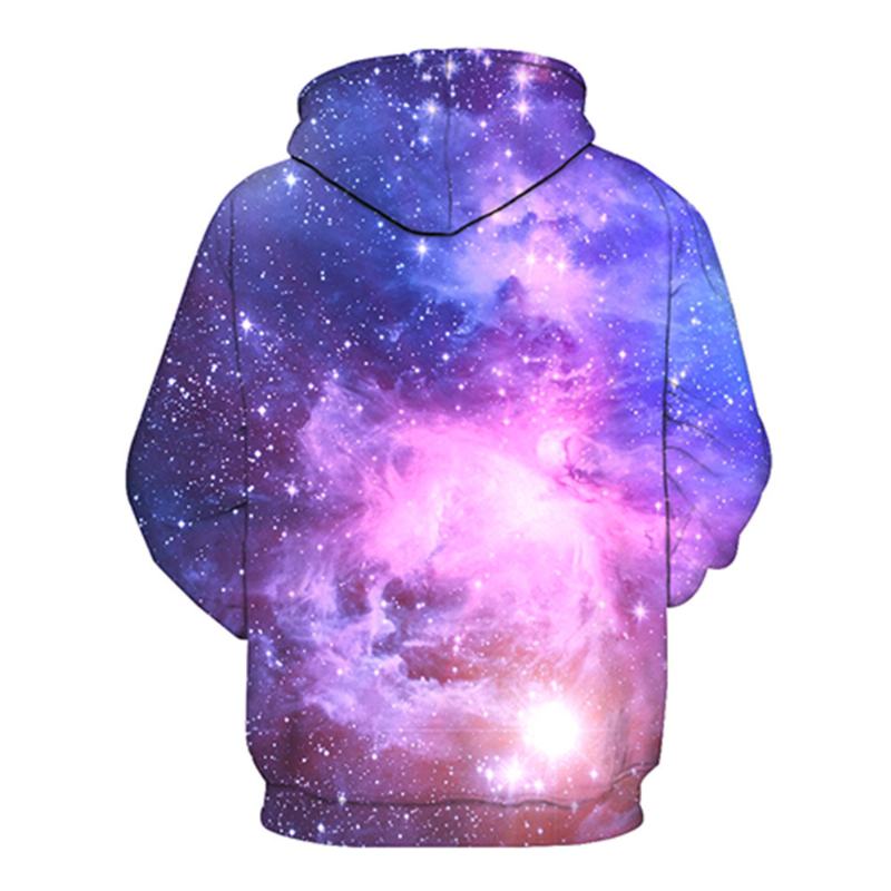 Bluza Z Długim Rękawem Z Cyfrową Kieszenią Starry Sky