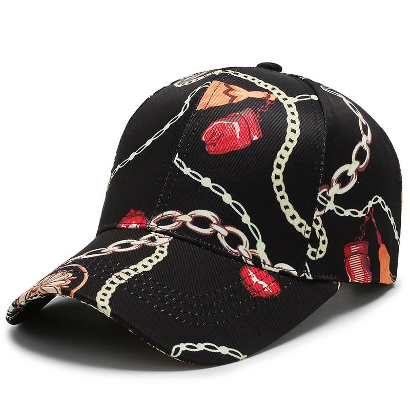 CZapka Męska I Damska Trend Drukowanie Element Baseball Cap