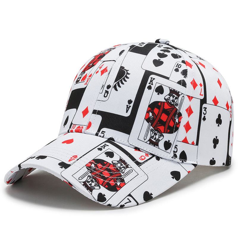 CZapka Męska I Damska Trend Drukowanie Element Baseball Cap