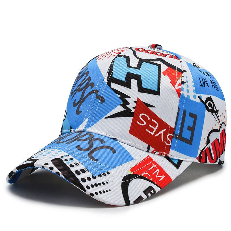 CZapka Męska I Damska Trend Drukowanie Element Baseball Cap