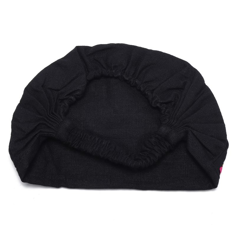 CZapki Damskie W Stylu Vintage Z Kwiatowym Haftem Outdoor Good Elastic Turban Hat