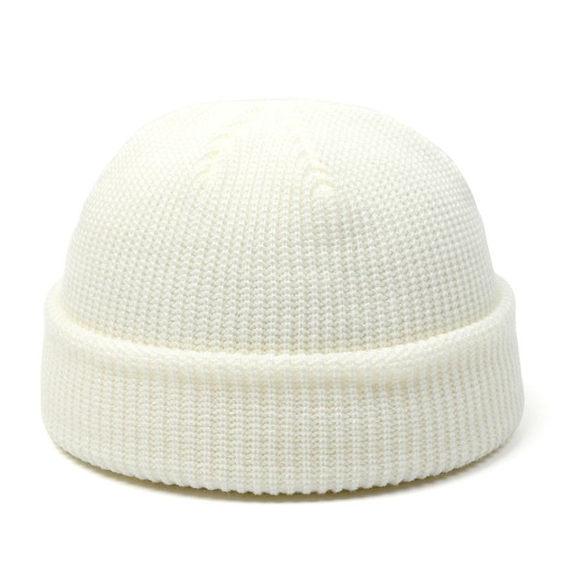 CZapki Z Dzianiny Dla Kobiet Skullcap Męskie Beanie Hat Winter Retro