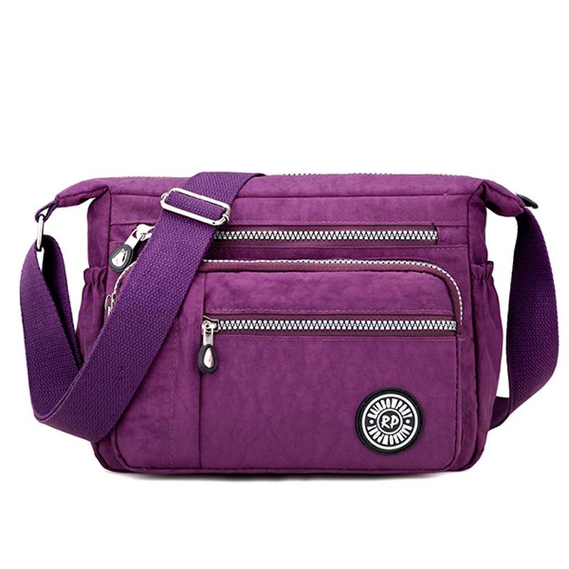 Damska Nylonowa Torba Crossbody Wodoodporna Codzienna Torba Na Ramię