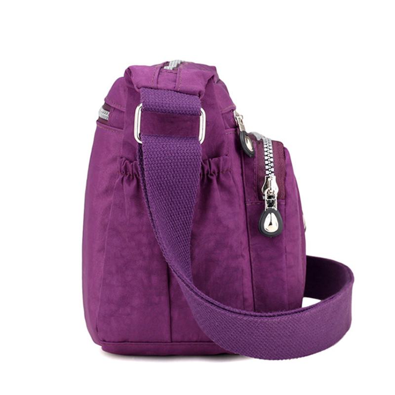 Damska Nylonowa Torba Crossbody Wodoodporna Codzienna Torba Na Ramię