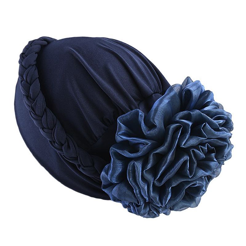 Damska Oddychająca CZapka Turban W Stylu Vintage W Stylu Etnicznym