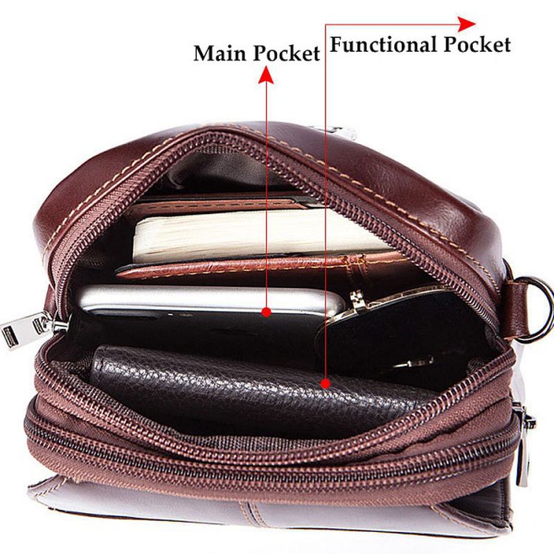 Damska Torba Z Prawdziwej Skóry Na Co Dzień Business Vintage Crossbody