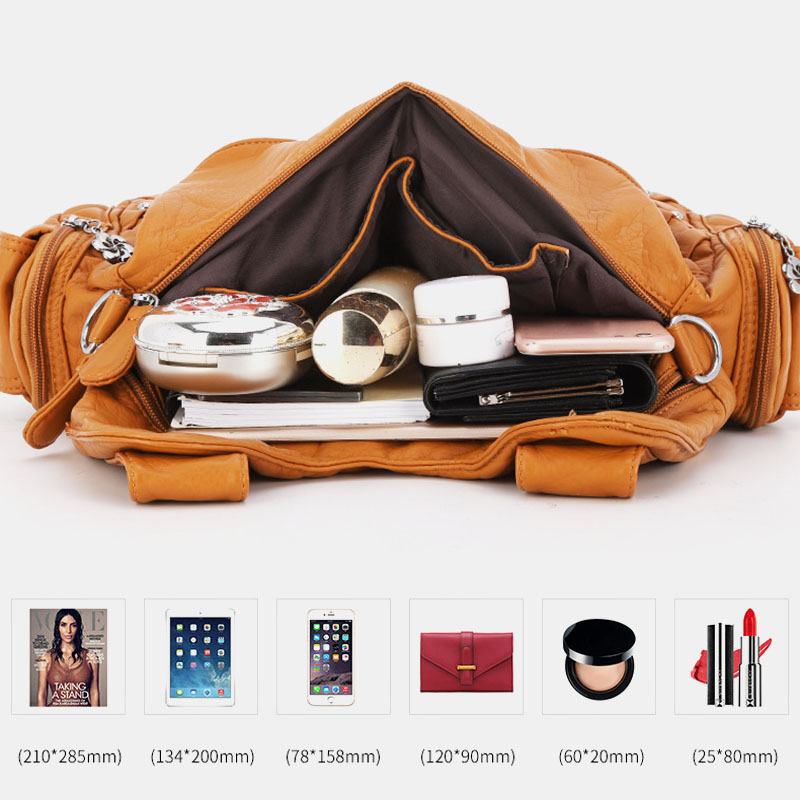Damska Wielo-kieszeniowa Wodoodporna Tkana Torba Crossbody Torba Na Ramię Torebka Tote