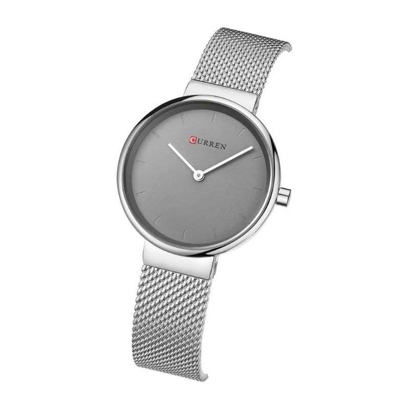 Damski Zegarek Kwarcowy Casual Style Simple Dial Luxury Strap Lady Wristwatch