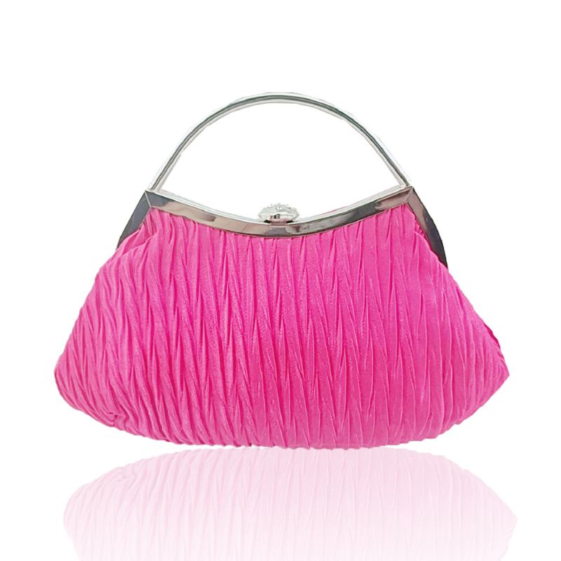 Damskie Fold Design Cute Lady Moda Trend Clutch Bag Torebka Wieczorowa