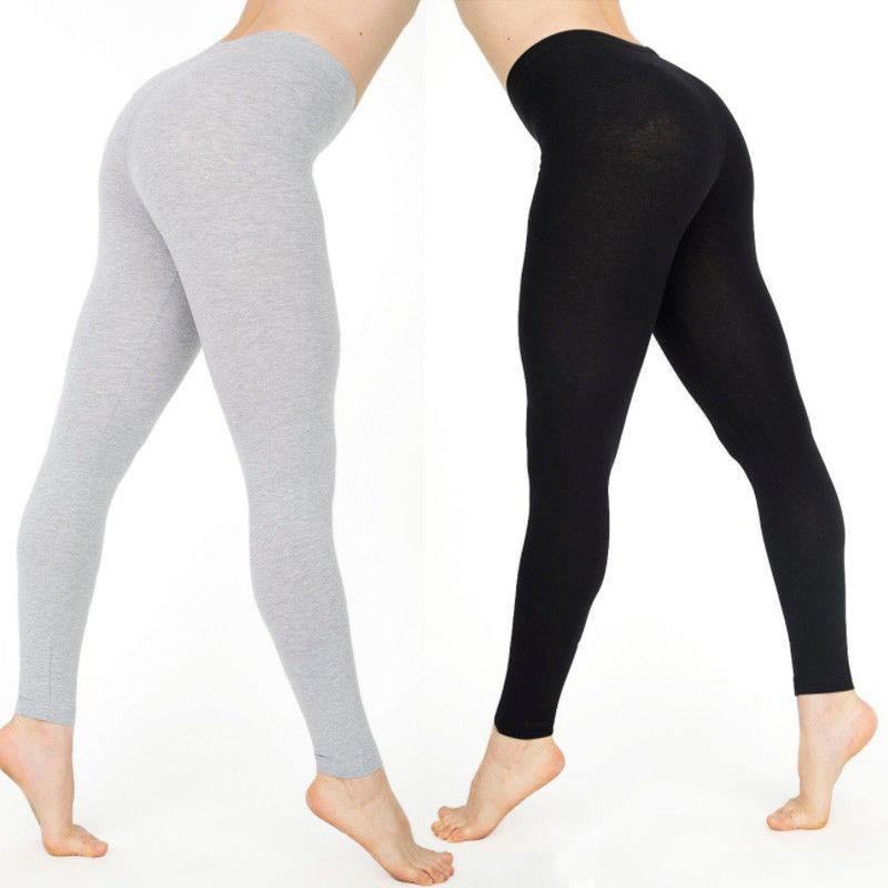 Damskie Legginsy Do Kostek W Stylu Casual Elastyczny Pas Bawełniane Legginsy Kobiece Ubrania Damskie Plus Rozmiar 2xl
