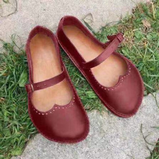 Damskie Mokasyny W Stylu Retro W Dużym Rozmiarze Casual Spring Flats