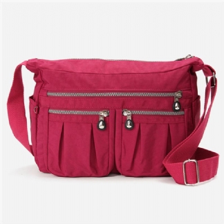 Damskie Nylonowe Lekkie Torby Casual Outdoor Outdoor Wodoodporne Torby Na Ramię Crossbody