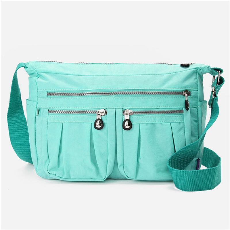 Damskie Nylonowe Lekkie Torby Casual Outdoor Outdoor Wodoodporne Torby Na Ramię Crossbody