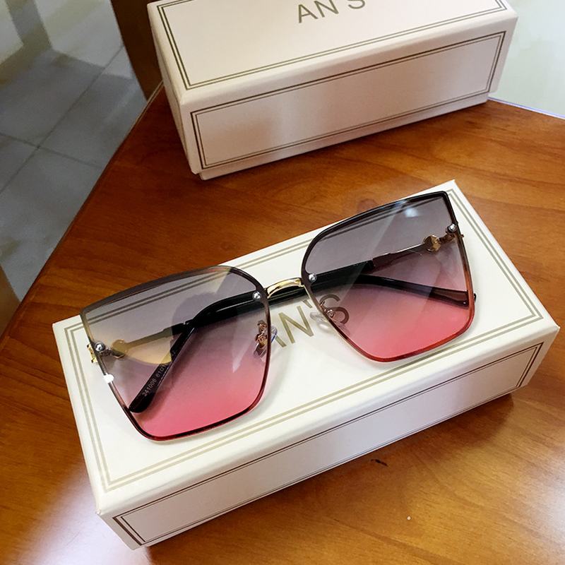 Damskie Okulary Przeciwsłoneczne Anty-uv W Koreańskim Stylu
