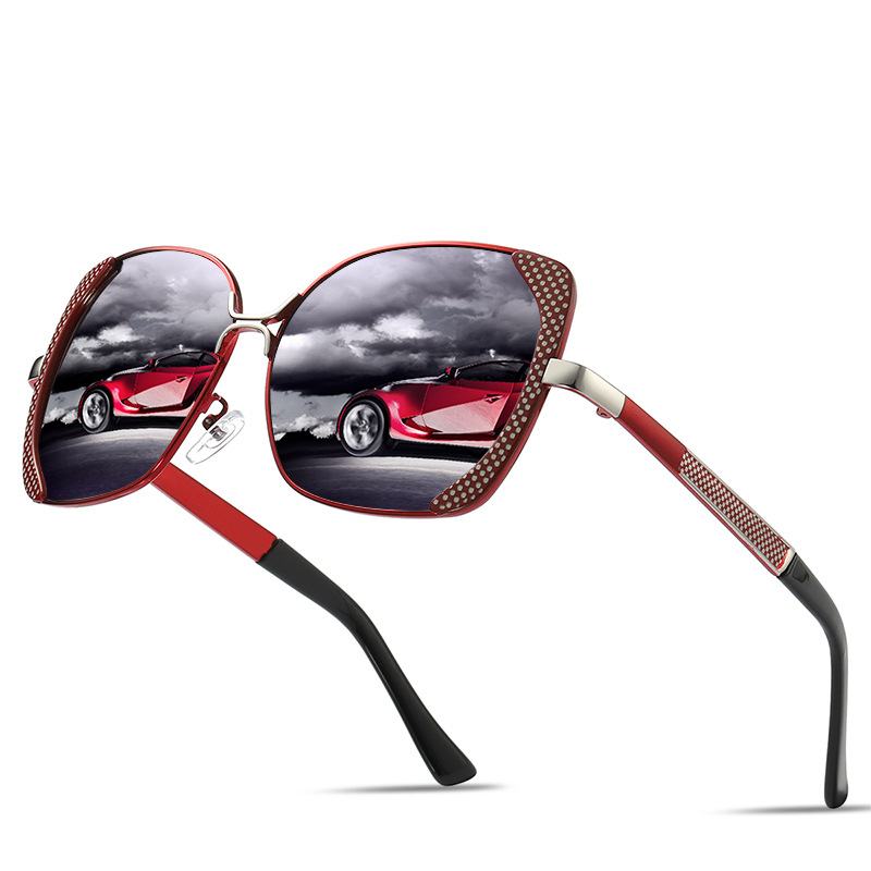 Damskie Okulary Przeciwsłoneczne Do Jazdy Z Dużą Oprawką