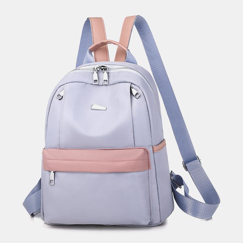 Damskie Patchwork School Bag Plecak Na Laptopa Plecak Na Co Dzień