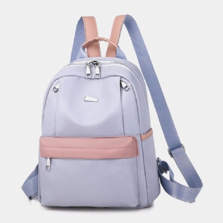 Damskie Patchwork School Bag Plecak Na Laptopa Plecak Na Co Dzień