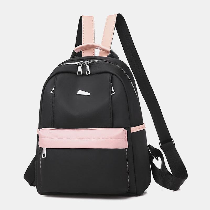 Damskie Patchwork School Bag Plecak Na Laptopa Plecak Na Co Dzień