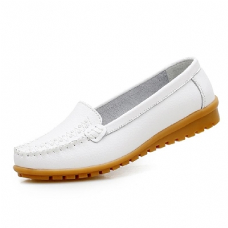 Damskie Płaskie Buty Casual Slip On Outdoor Loafers