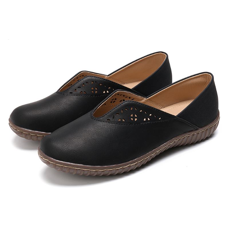 Damskie Szwy Antypoślizgowe Casual Slip On Flats