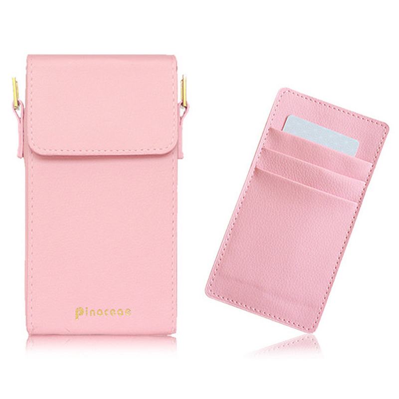 Damskie Torby Na Ramię Pu Hasp Mini Torby Crossbody 6 '' Etui Na Telefon Dla Iphone 6s Plus Samsung Huawei