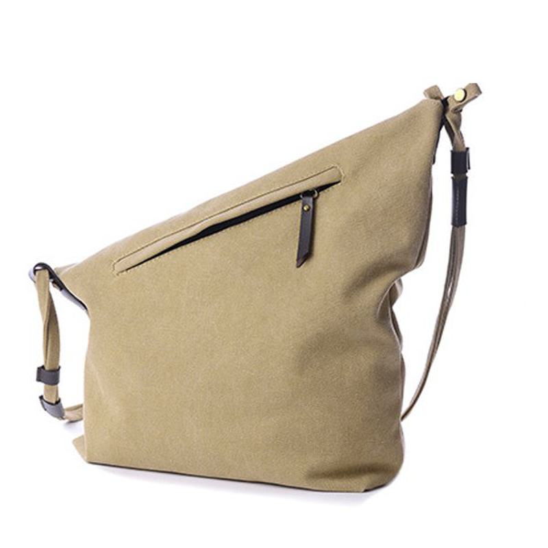 Damskie Torby Płócienne Casual CZarne Torby Na Ramię Torby Crossbody