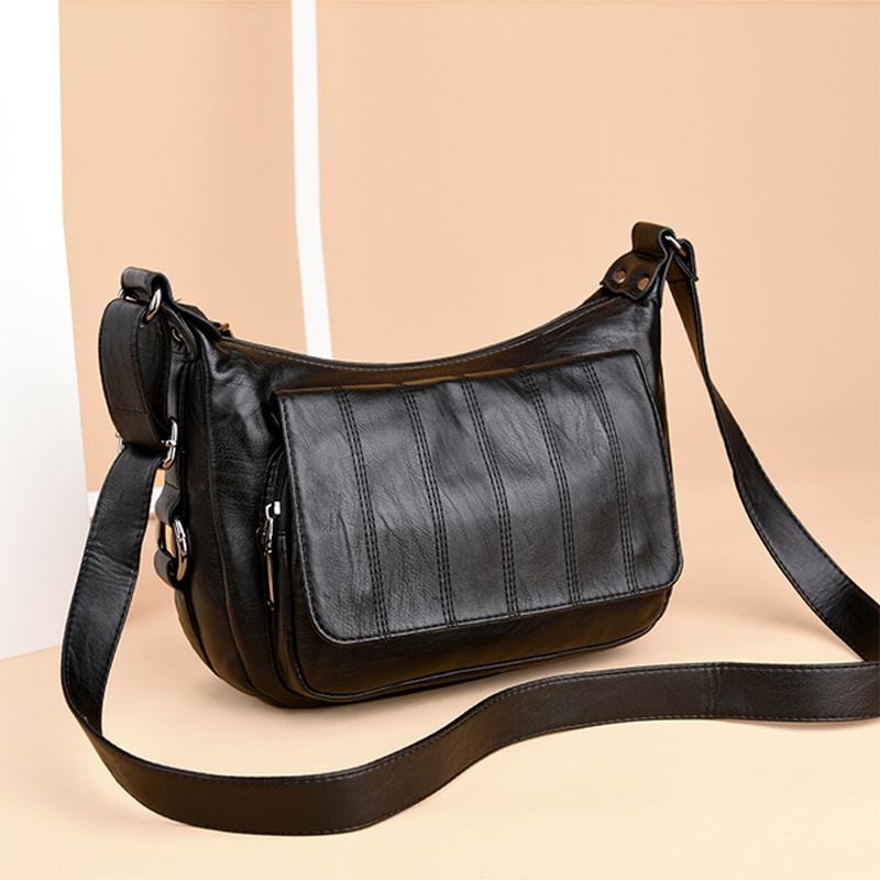 Damskie Torby Z Miękkiej Skóry Rekreacyjne Crossbody Torby Messenger