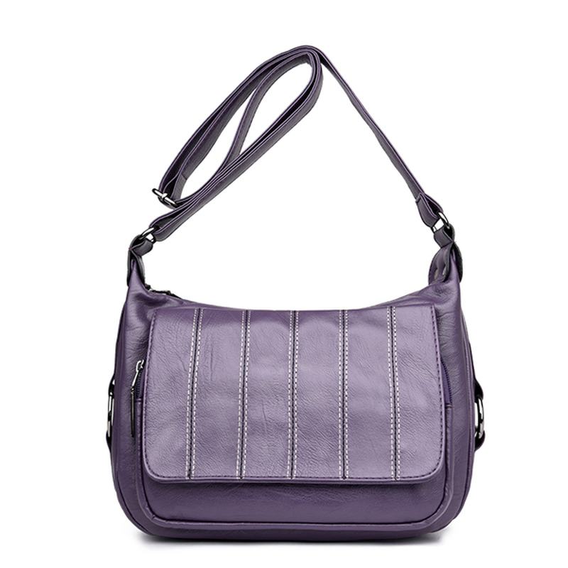 Damskie Torby Z Miękkiej Skóry Rekreacyjne Crossbody Torby Messenger