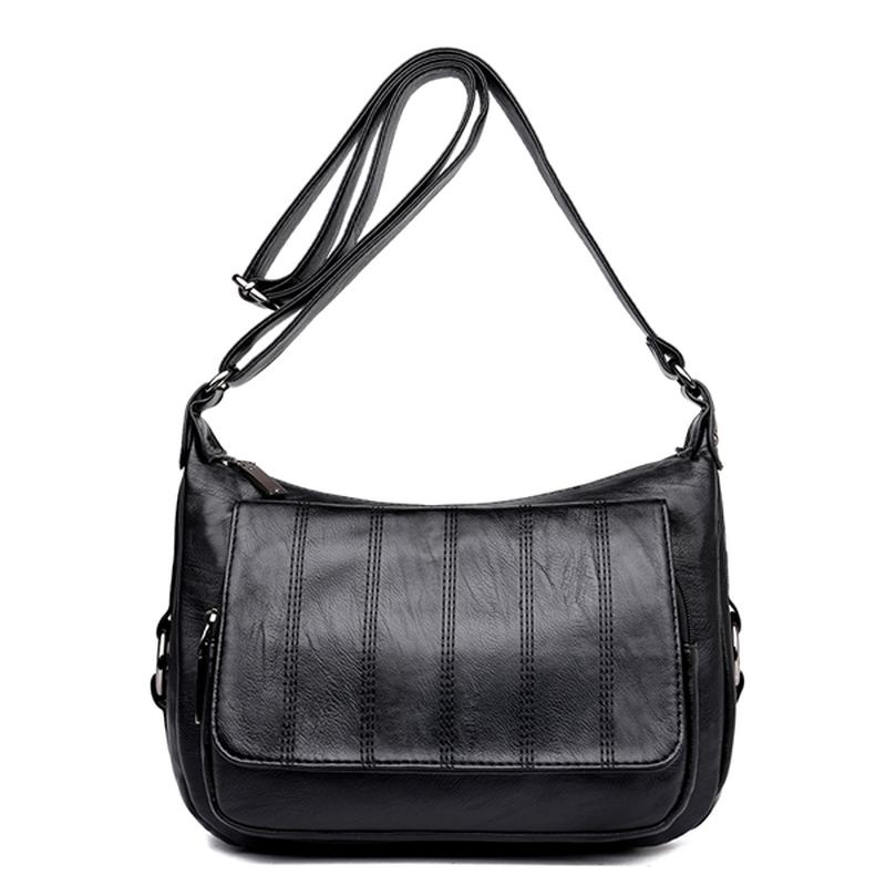 Damskie Torby Z Miękkiej Skóry Rekreacyjne Crossbody Torby Messenger