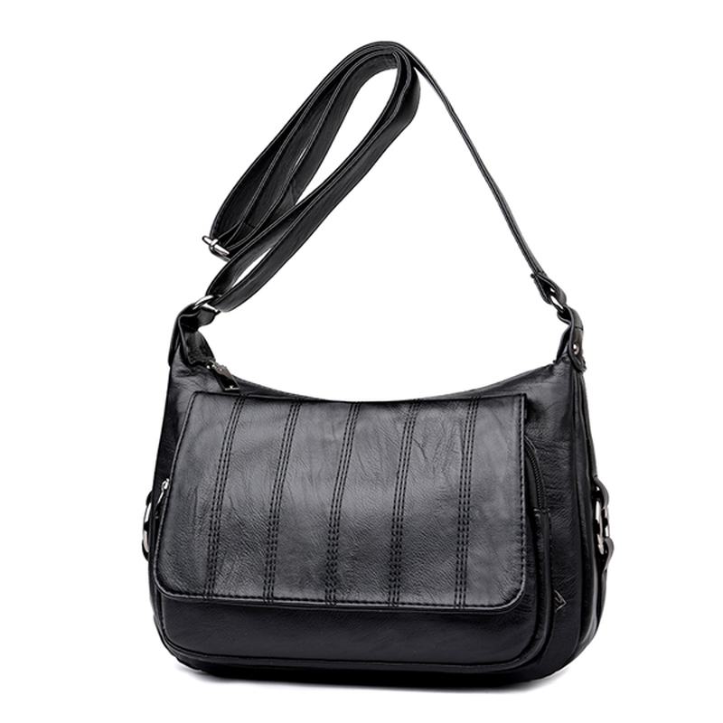 Damskie Torby Z Miękkiej Skóry Rekreacyjne Crossbody Torby Messenger